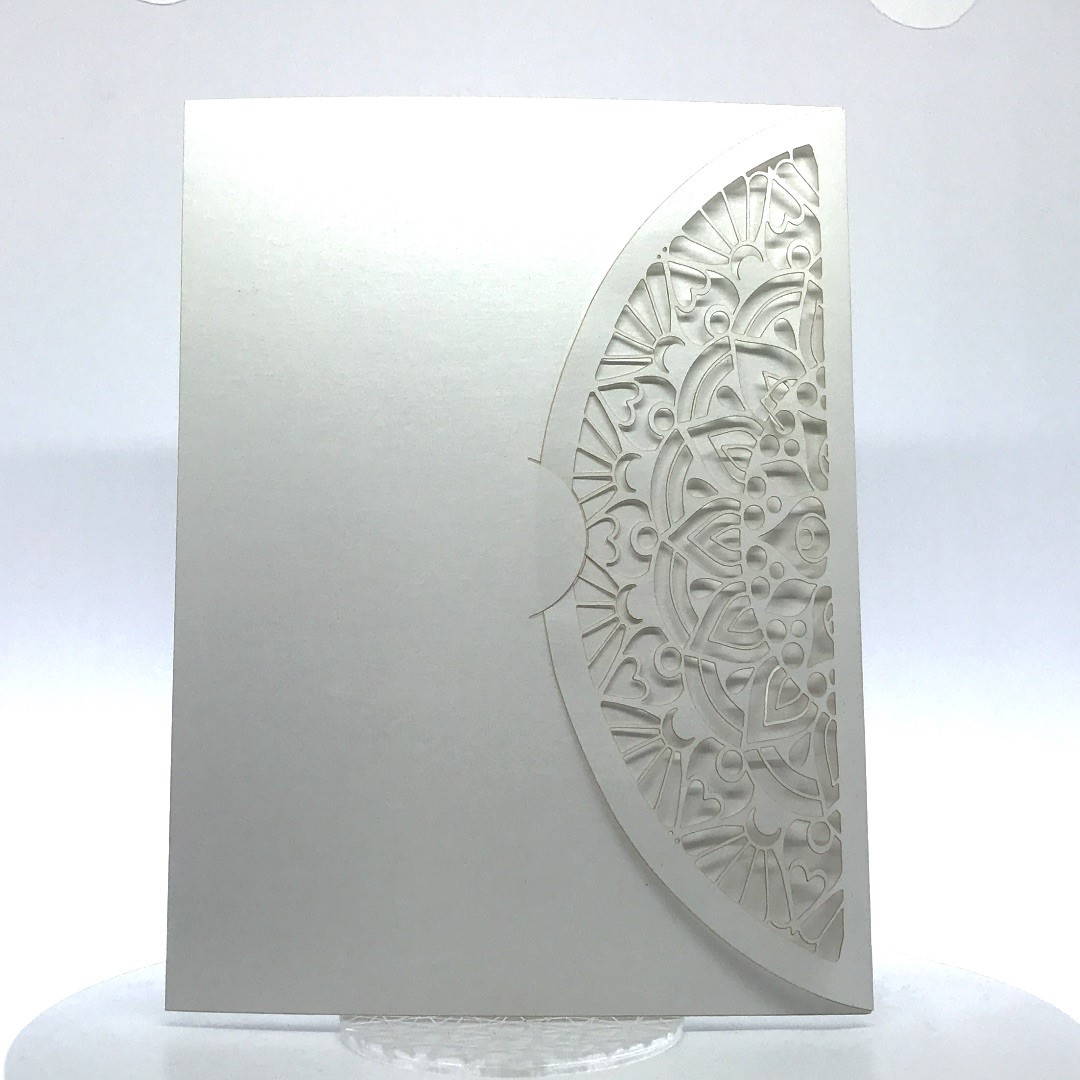 Immagine prodotto: Porta foto sposi in cartoncino Modello Laser Pof-2-1