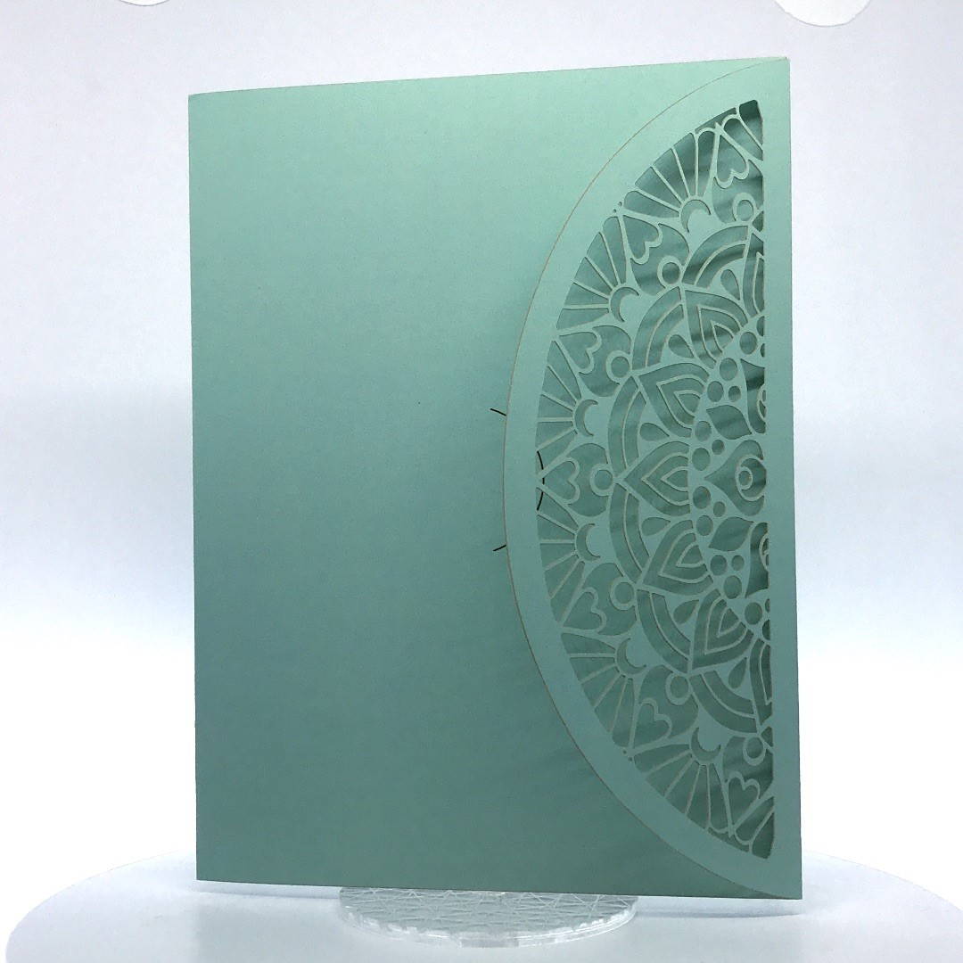 Immagine prodotto: Porta foto sposi in cartoncino Modello Laser Pof-2-2