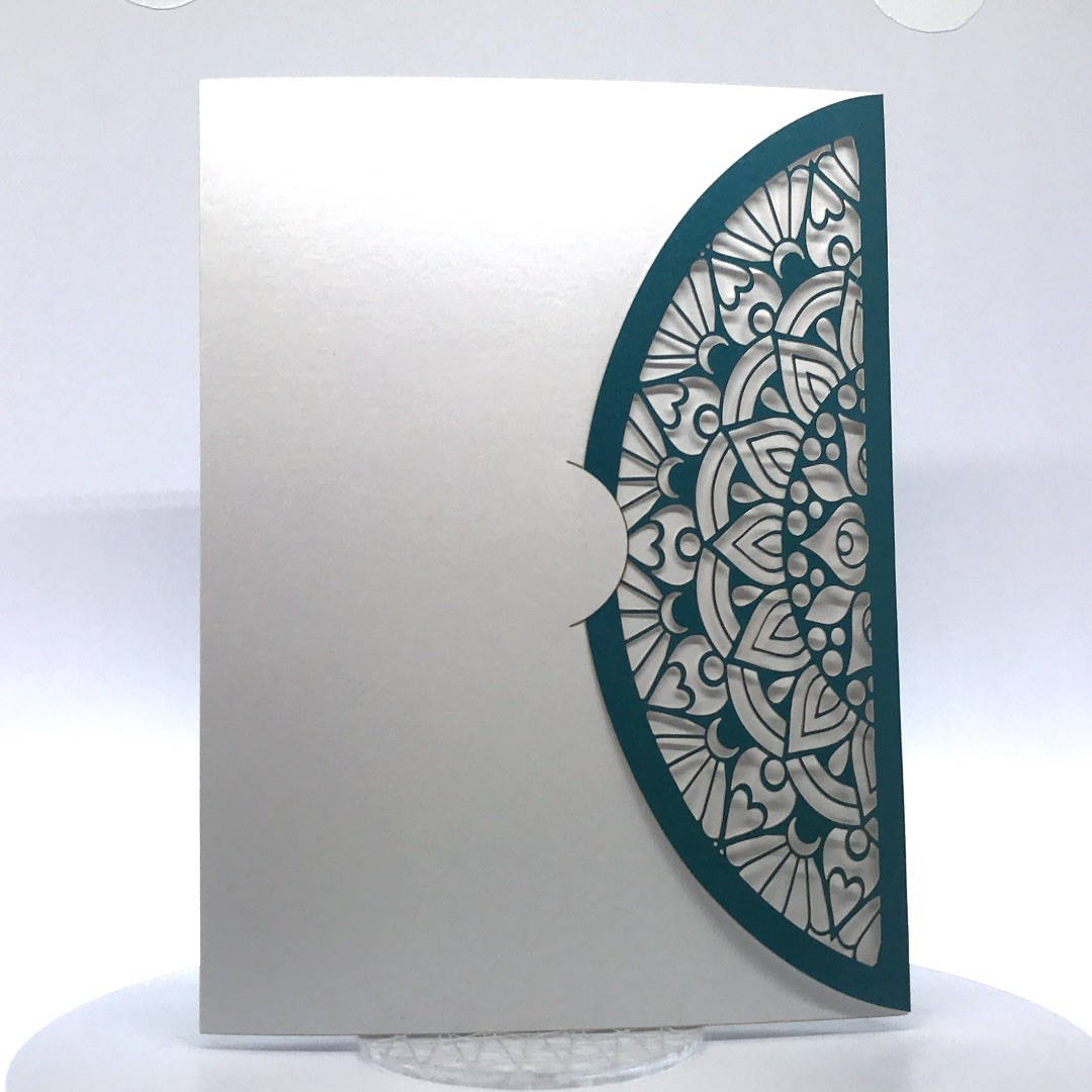 Immagine prodotto: Porta foto sposi in cartoncino Modello Laser Pof-2-4