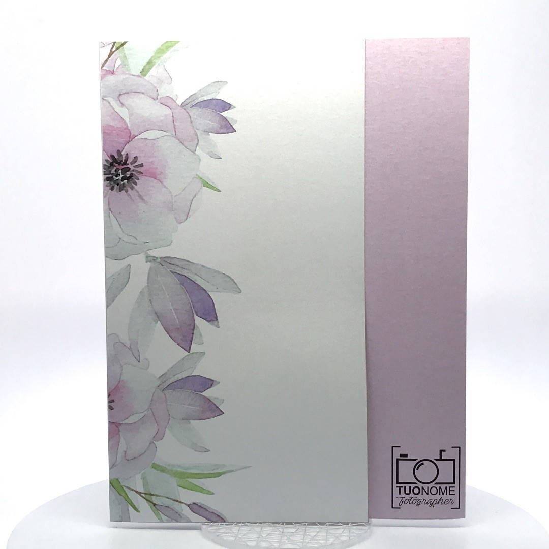 Immagine prodotto: Porta foto sposi in cartoncino Modello Roses