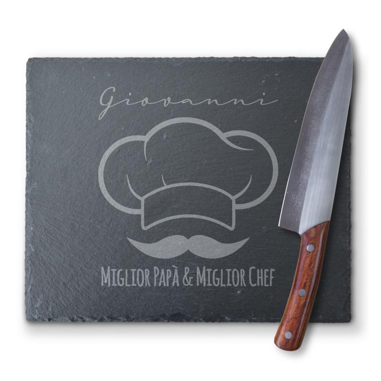 Immagine prodotto: Ardesia Personalizzata Festa del Papà formato32,5x26,5 Modello DAD3