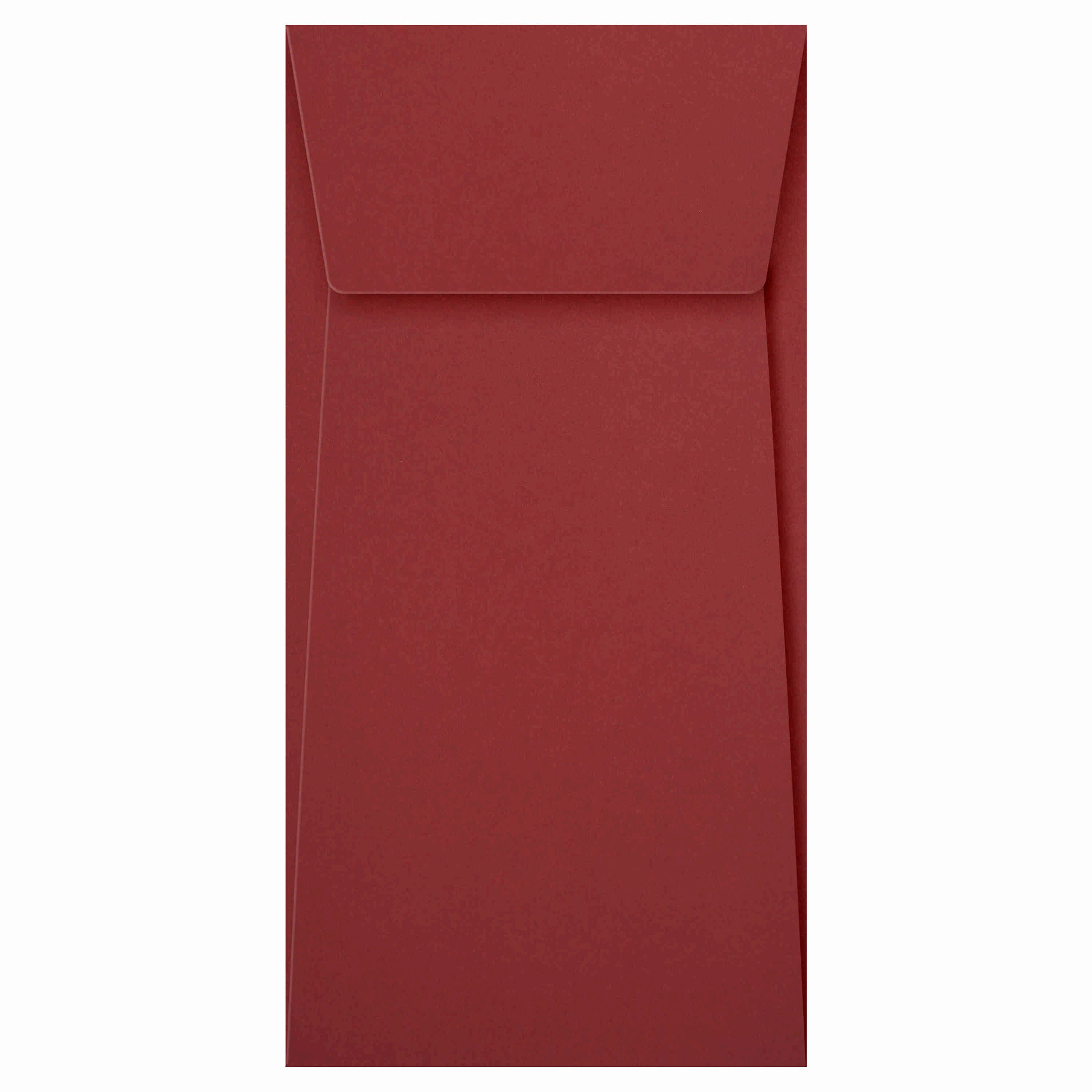 Immagine prodotto: Buste Partecipazioni Nozze fustellate colorate Rosso Cardinale Rettangolare a sacchetto cm 11x22