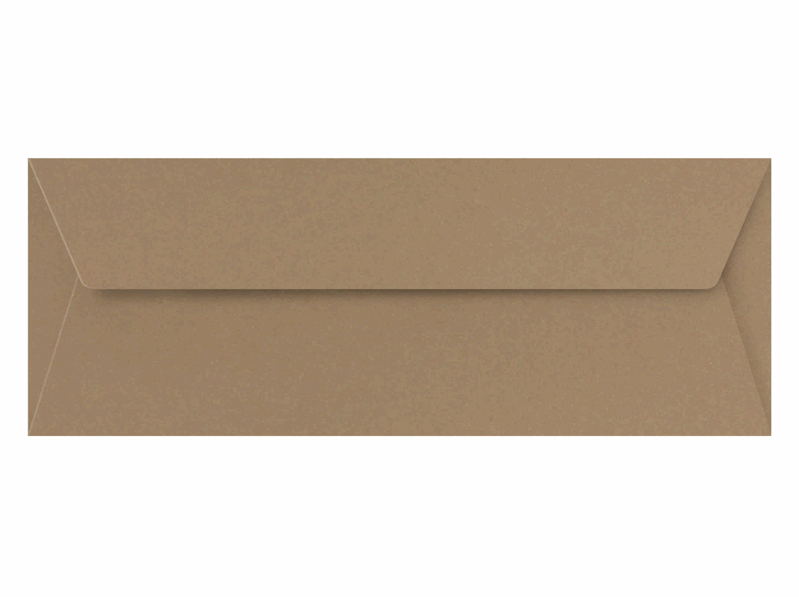 Immagine prodotto: Buste Partecipazioni Nozze fustellate colorate Nocciola Rettangolare cm 7,5x20,5