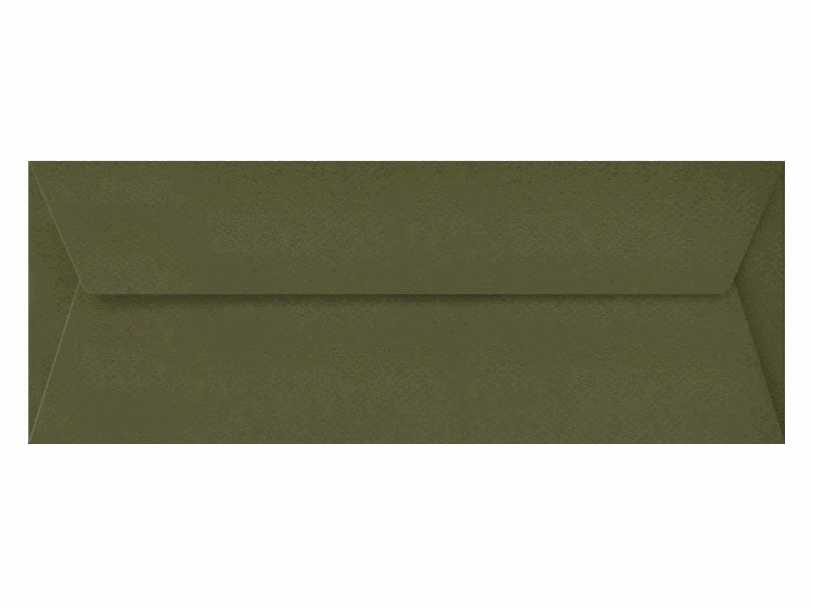 Immagine prodotto: Buste Partecipazioni Nozze fustellate colorate Verde Olivo Rettangolare cm 7,5x20,5