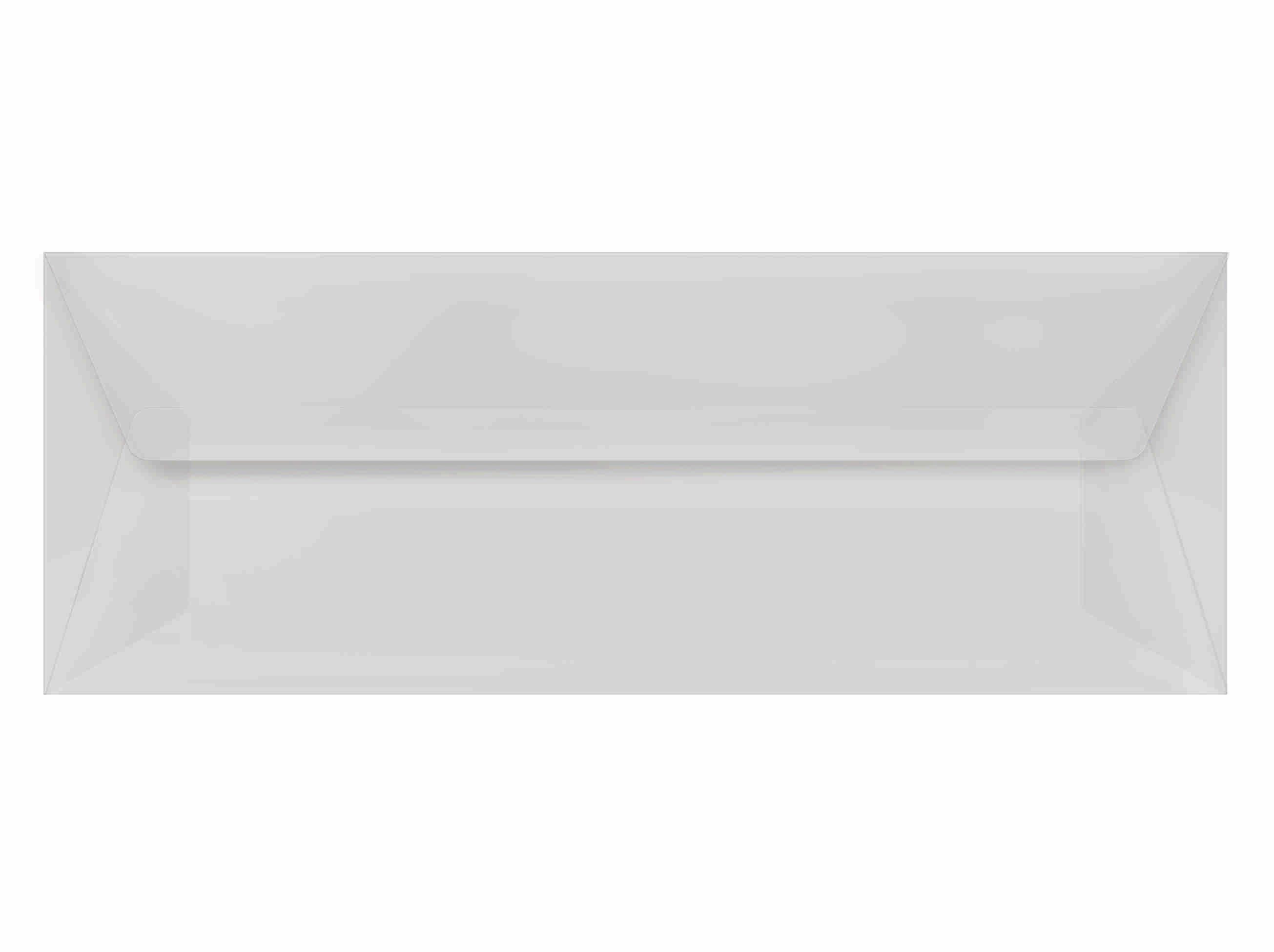 Immagine prodotto: Buste Partecipazioni Nozze fustellate colorate Trasparente Rettangolare cm 7,5x20,5