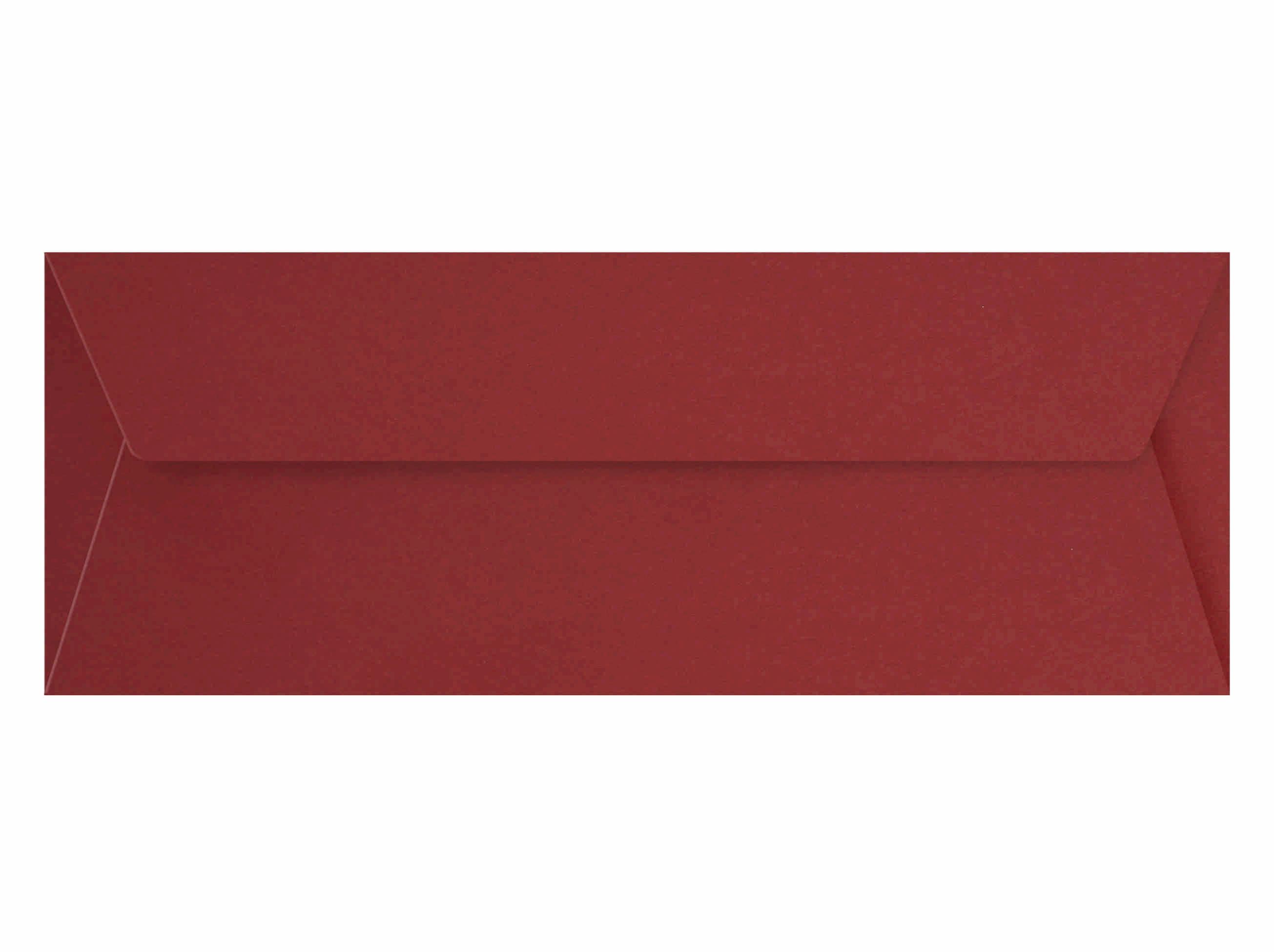 Immagine prodotto: Buste Partecipazioni Nozze fustellate colorate Rosso Cardinale Rettangolare cm 7,5x20,5