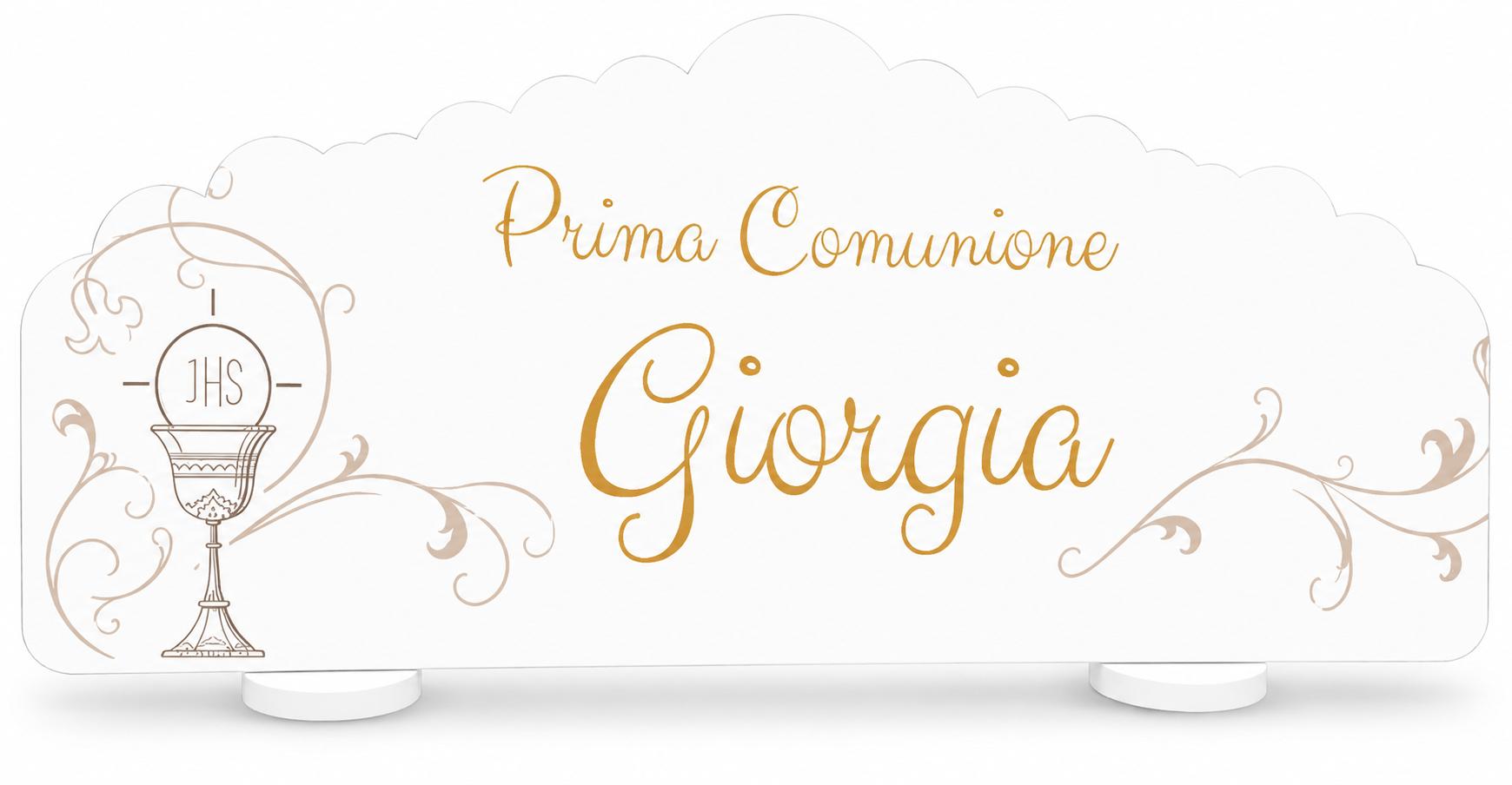 Immagine prodotto: Scritte in Forex Sagomato Comunione